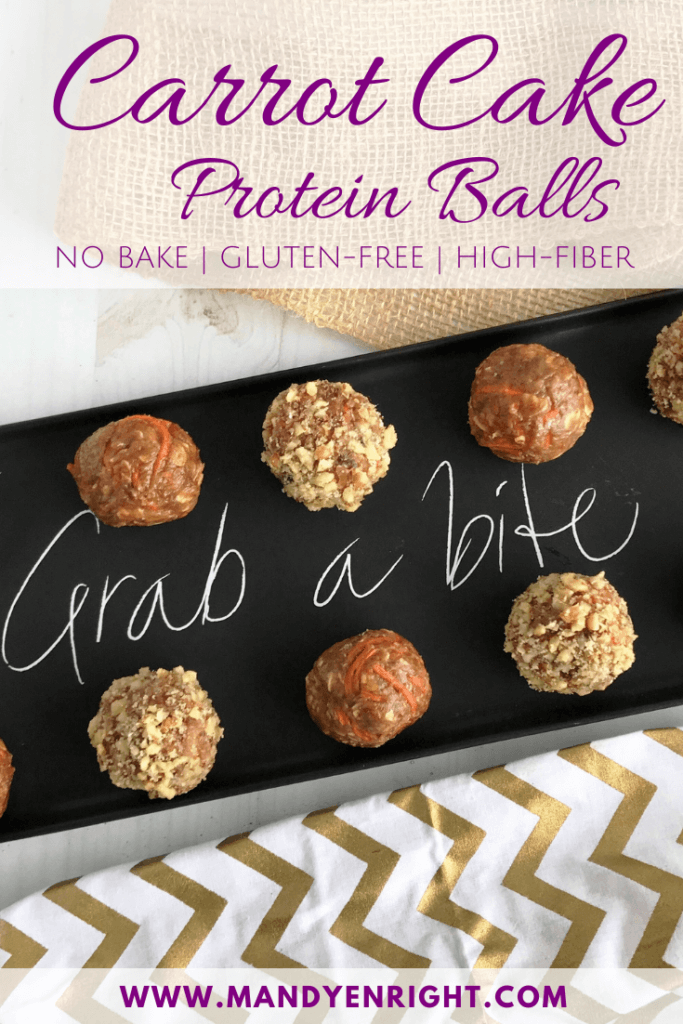Carrot Cake Protein Balls