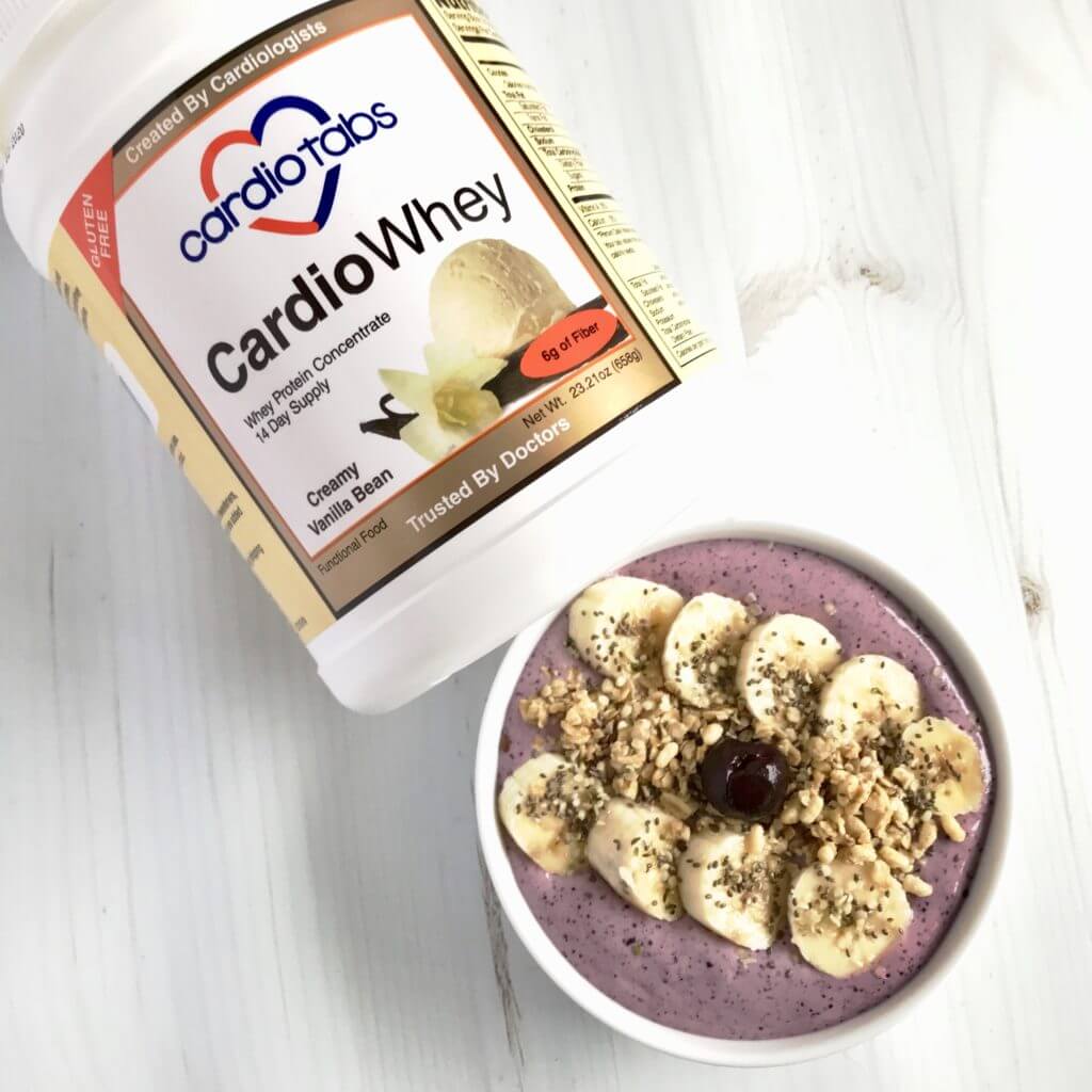 Cherry Vanilla Smoothie Bowl | Nutrition Nuptials | Mandy Enright MS RDN RYT