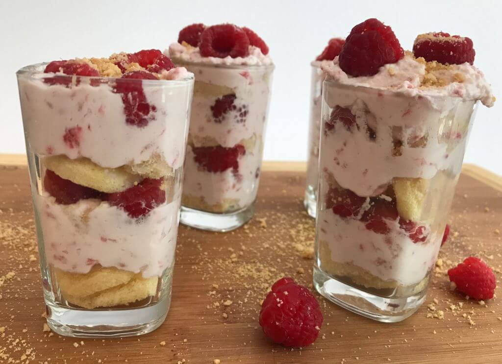 very berry tiny trifle