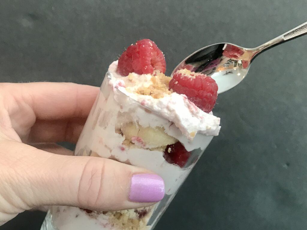 very berry tiny trifle
