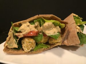Grouper Pita Po' Boys
