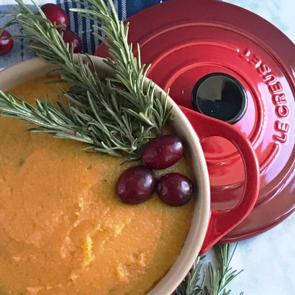 Butternut Squash & Cauliflower Mash | Nutrition Nuptials | Mandy Enright MS RDN RYT