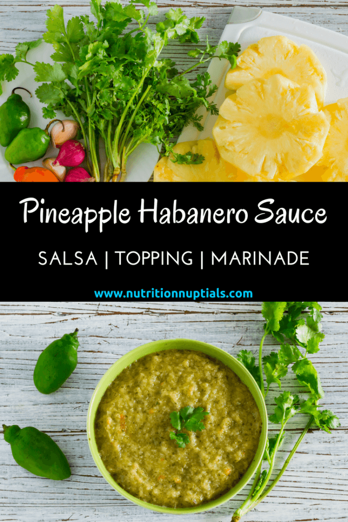 Pineapple Habanero Sauce | Recipe | Nutrition Nuptials | Mandy Enright MS RDN RYT