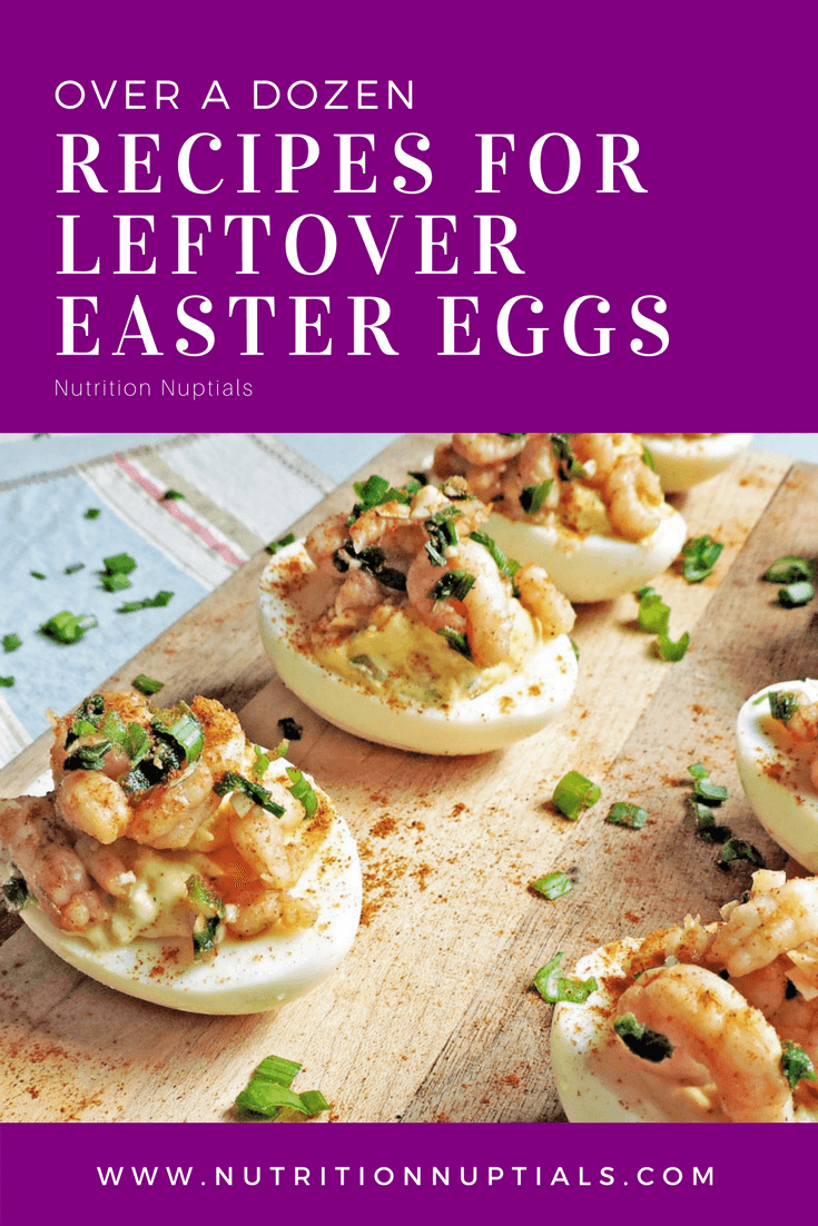 Hardboiled Egg Recipes | Leftover Easter Eggs | Nutrition Nuptials | Mandy Enright MS RDN RYT