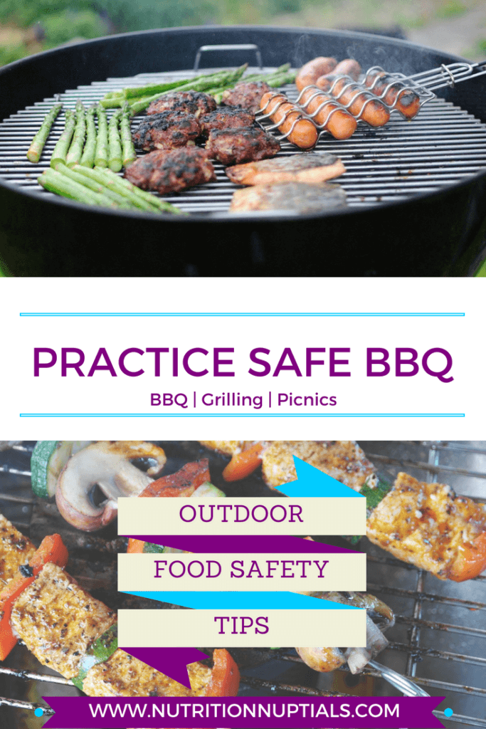 Food Safety | BBQ Grilling Tips | Nutrition Nuptials | Mandy Enright MS RDN RYT | Pinterest
