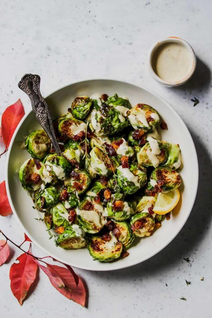 5 Ingredient or Less Thanksgiving Side Dishes | Nutrition Nuptials | Mandy Enright MS RDN RYT