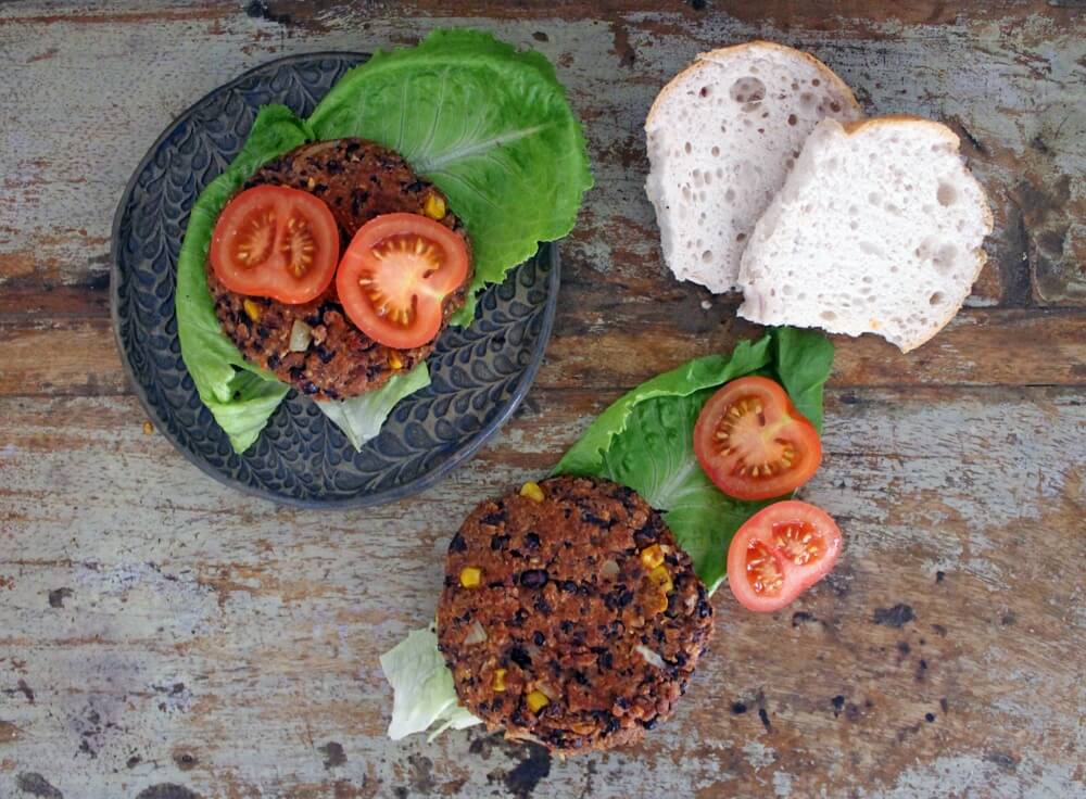 Black Bean Burger | Nutrition Nuptials | Mandy Enright MS RDN RYT