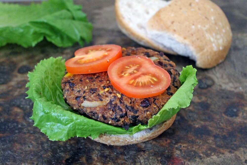 Black Bean Burger | Nutrition Nuptials | Mandy Enright MS RDN RYT