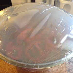 roasted red peppers