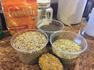 Freekeh Sunflower Burger