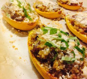 quinoa stuffed squash