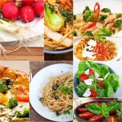 vegan vegetarian foods