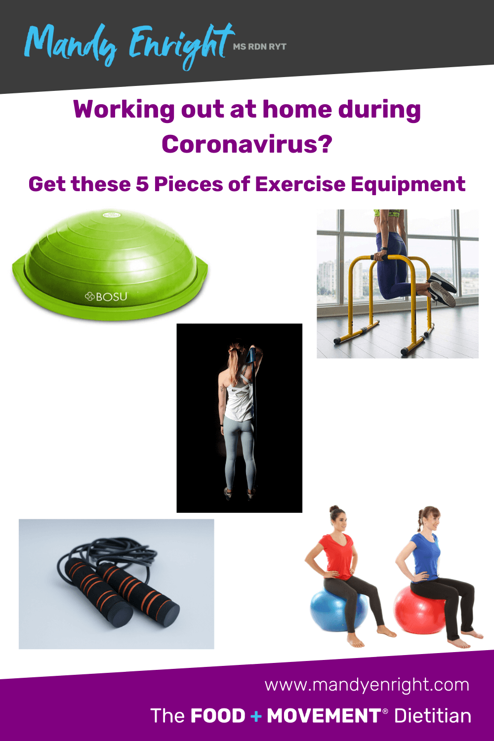 Working out at home during coronavirus? Get these 5 pieces of exercise equipment