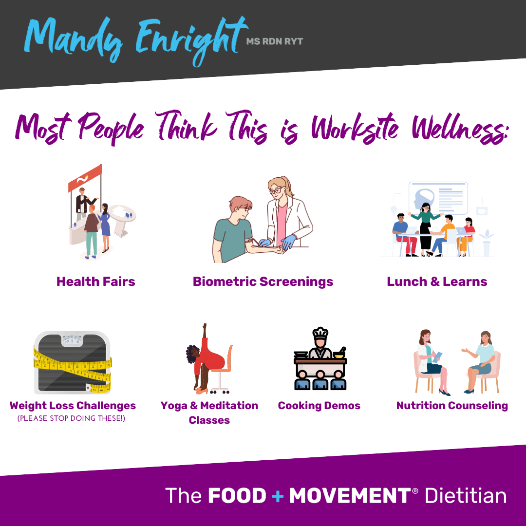 Most People Think This is Worksite Wellness