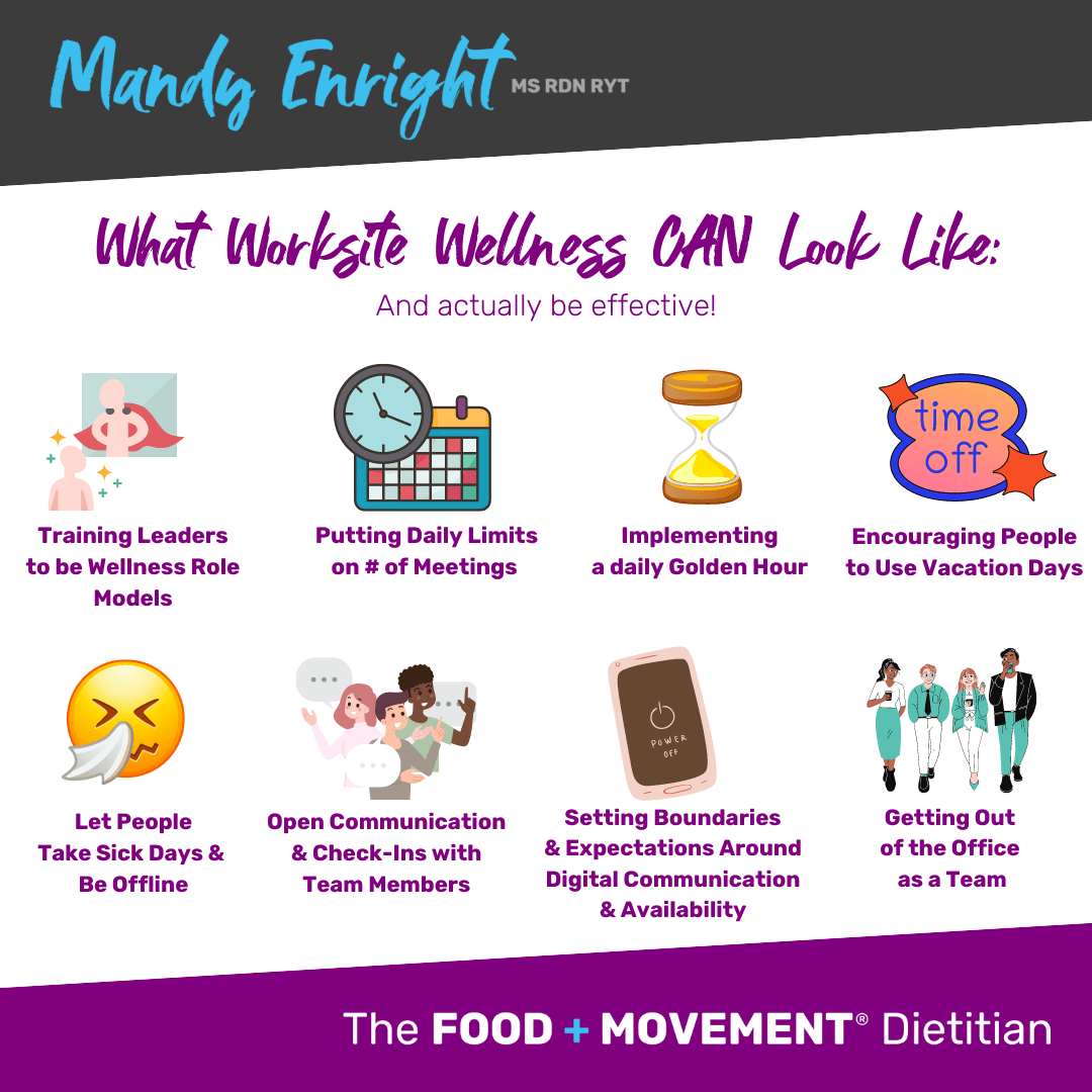What Worksite Wellness Can Look Like